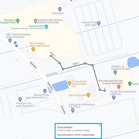 Apartament Marynarska Aquapark Reda Dış mekan fotoğraf